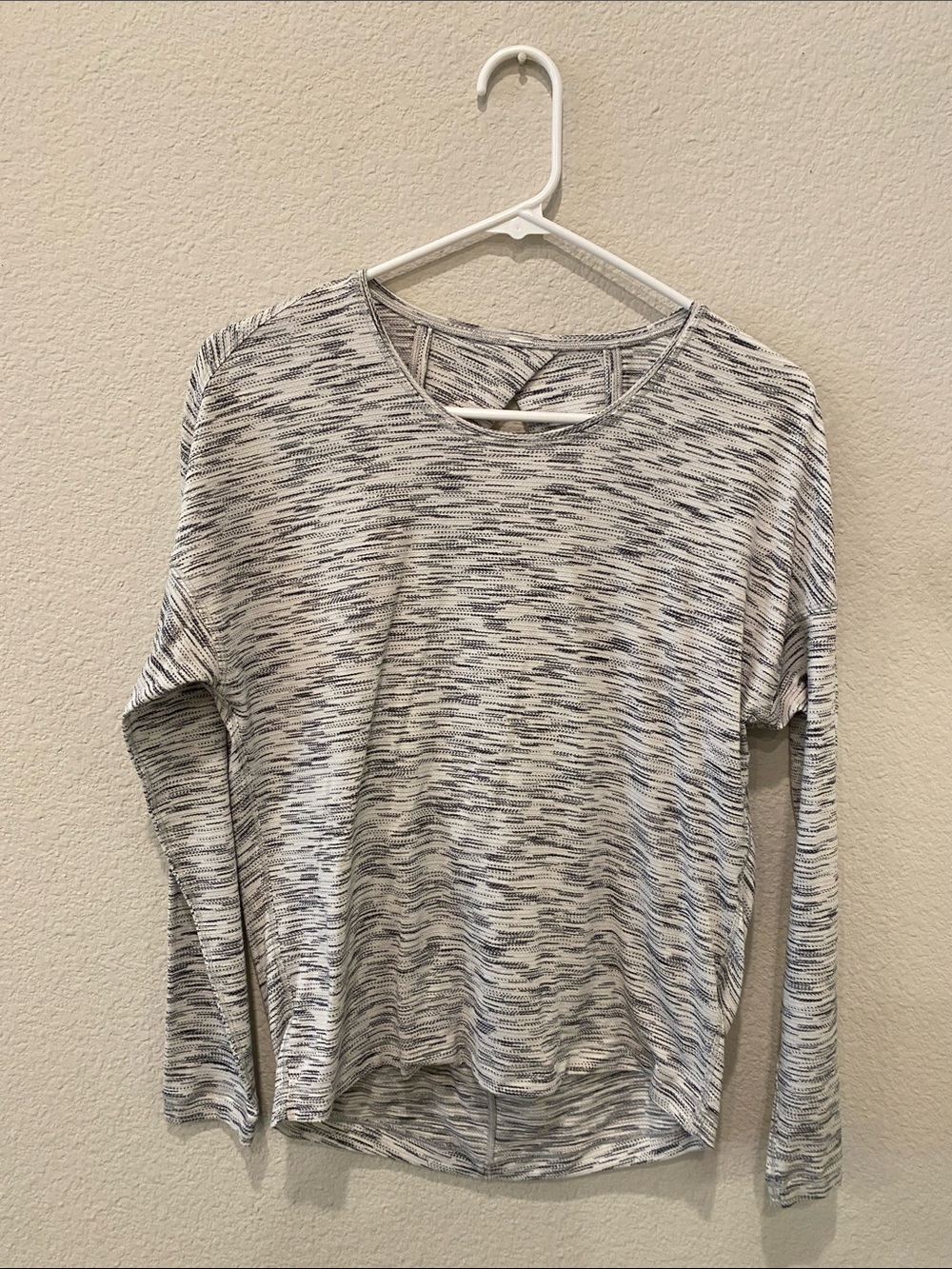 lululemon athletica Gray Space-Dye Long Sleeve Tee